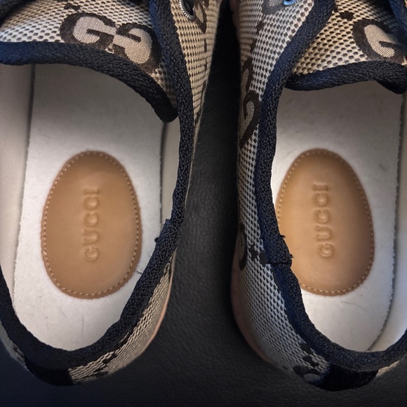 GUCCI Maxi GG Low-Top “Beige Ebony” - Picture 4 of 6